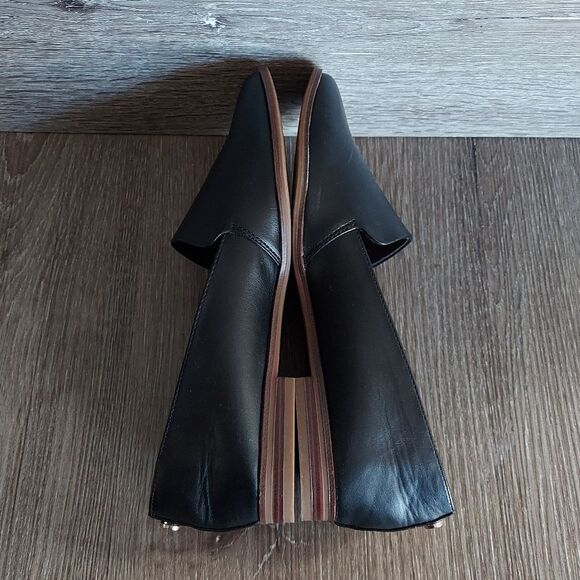 EUC Chaps Black Slip-on Loafer Shoe 7.5 - Picture 7 of 9